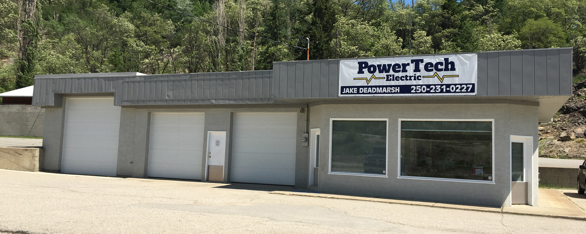 Power Tech Electric building in Trail, BC. 
