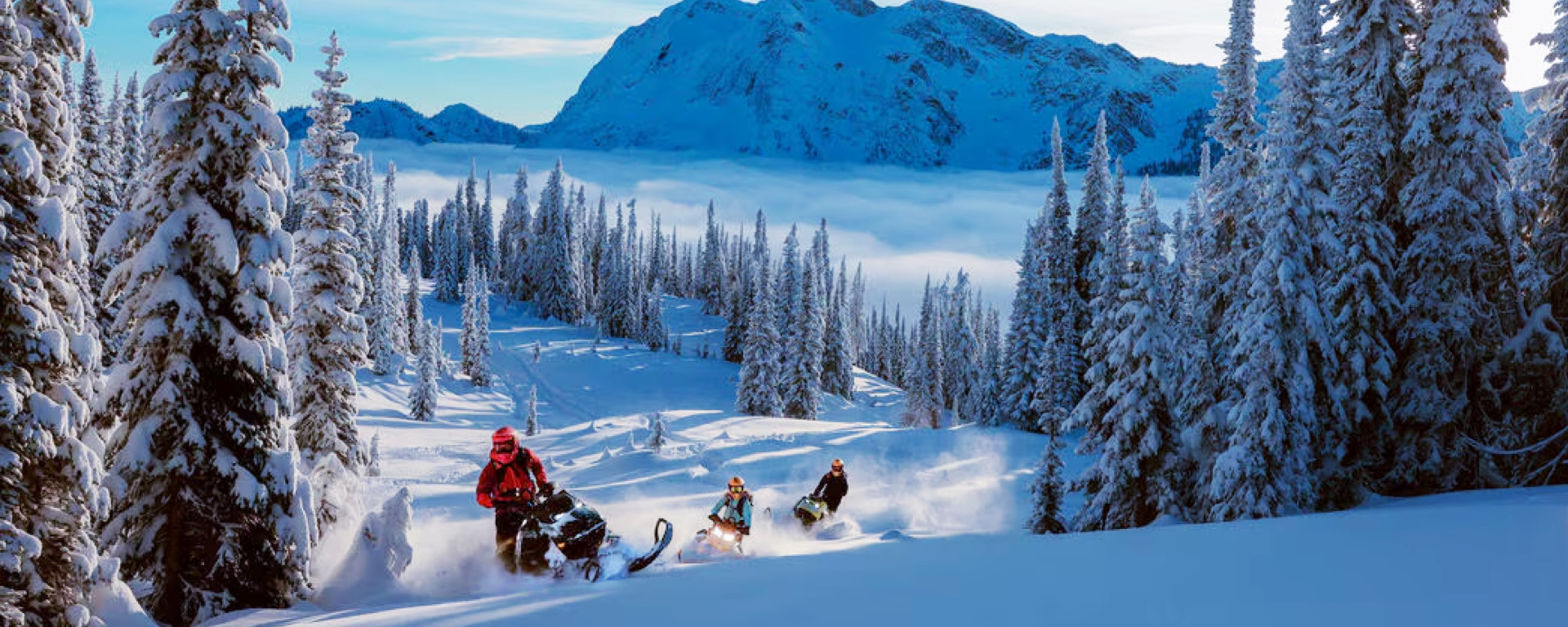 Snowmobiling in the Kootenays 