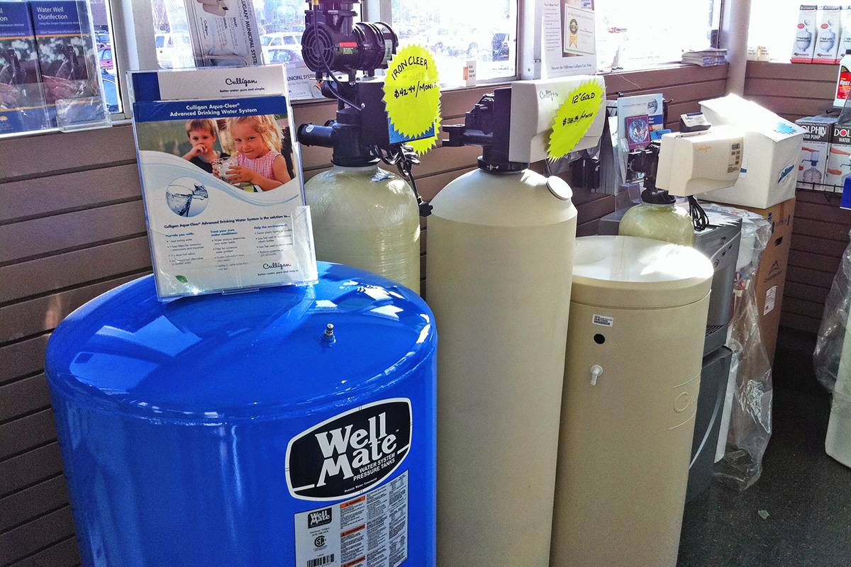 Water tanks and softeners 