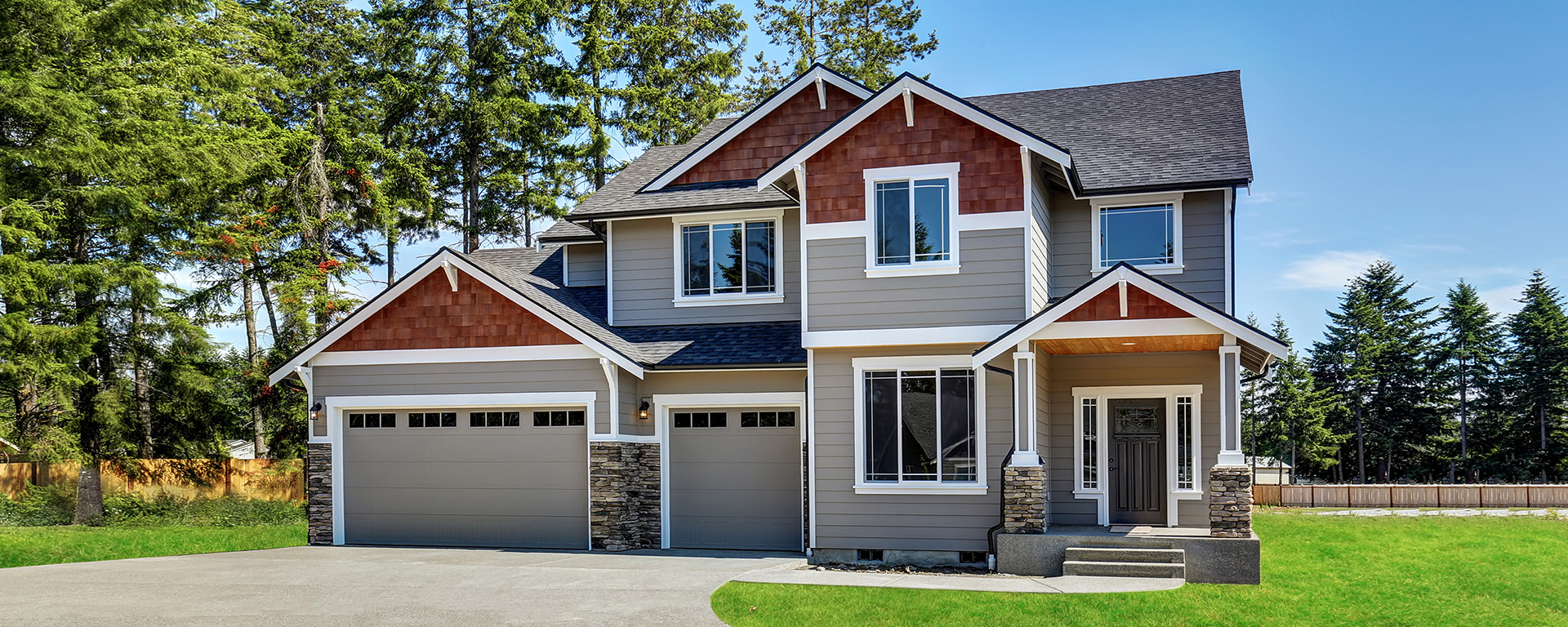 exterior of a home with new siding 