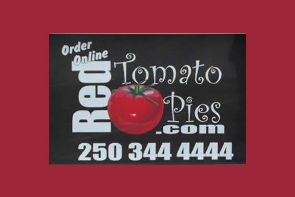 order online poster advertising for Red Tomato Pies