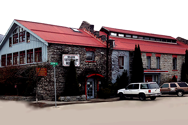 Exterior building for Selkirk Veterinary Hospital