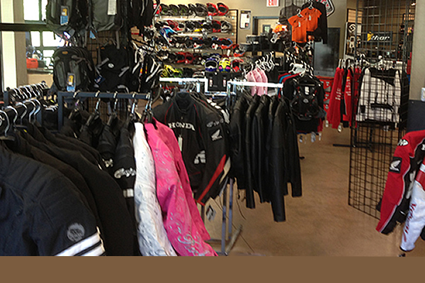Men's and ladies apparel at Main Jet Motorsports