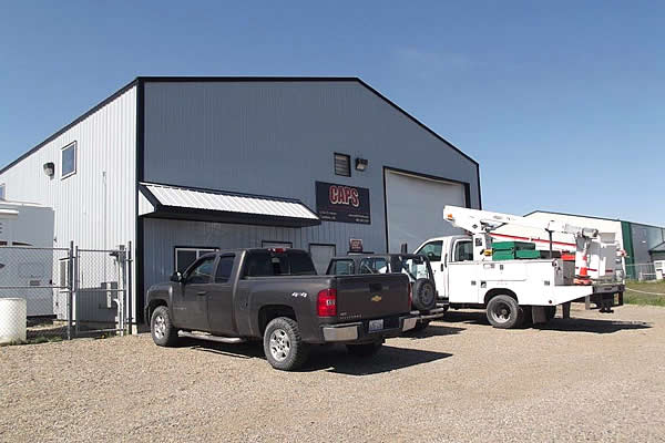 Exterior building for Caps Diesel and Automotive