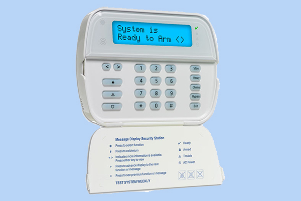 a security key pad