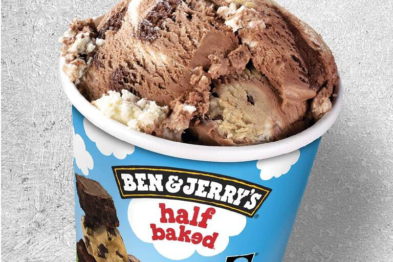 Ben & Jerry's ice cream pints available from Pizza Hut 