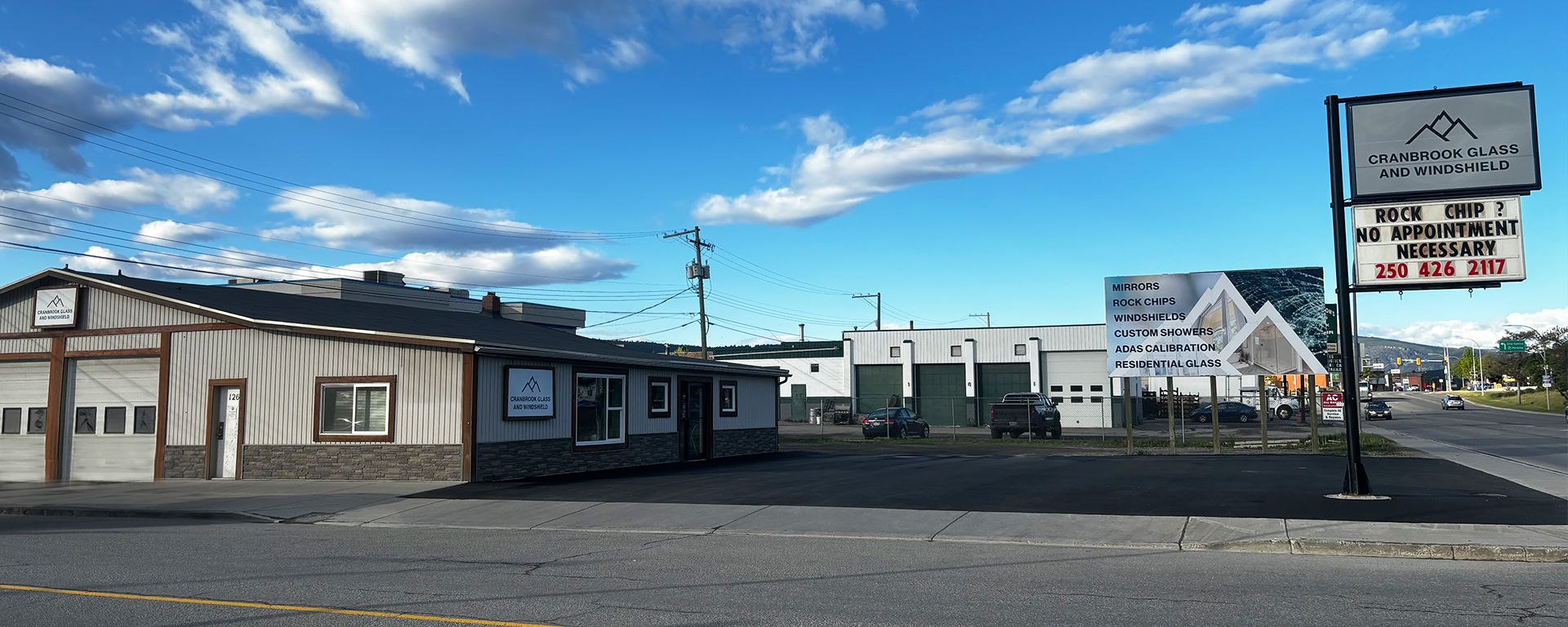 Exterior building for Cranbrook Glass and Windshield 